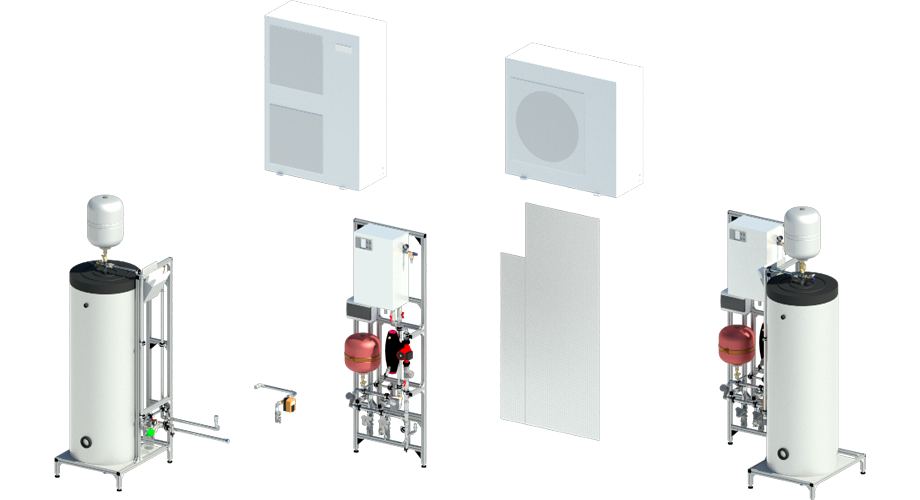 Конструктор блочно-модульной котельной HeatPumpBox-1 в Тихорецке